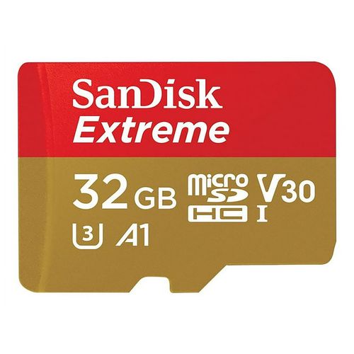 Sandisk Extreme 32gb Microsd C10 U3 V30
