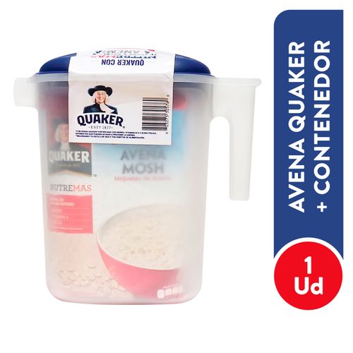 Avena Quaker Mosh Mas Pichel 3Pack - 900 g