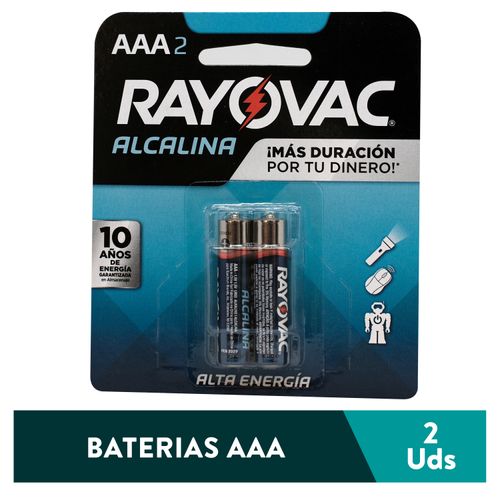 Batería Alcalinas Duracell AA, 4 uds