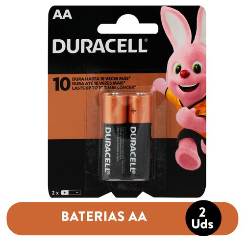 Kit Pila Aa Duracell Alcalina, Pack Con 10 Unidades Aa