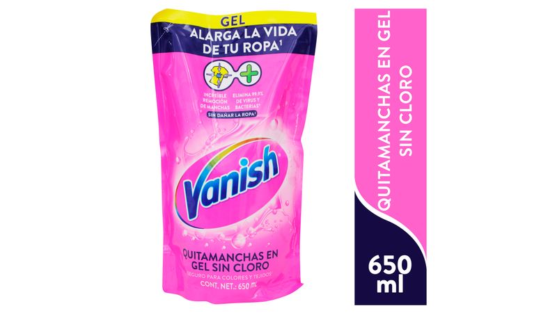 Liqui - Vanish Quitamanchas Liquido Doypack Ropa Color 450 Ml