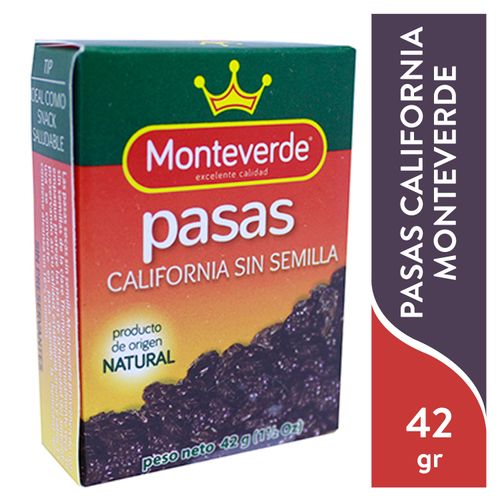 Pasas Monteverde - 43 g