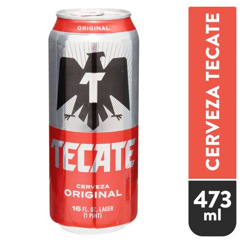 Cerveza Tecate Lata 473 ml