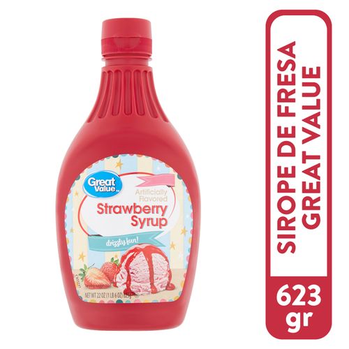 Sirope De Fresa Great Value - 624 g