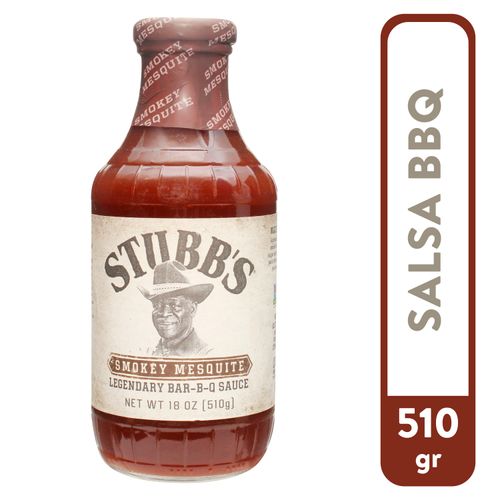 Salsa Barbacoa Stubb's smokey mesquite - 510 g