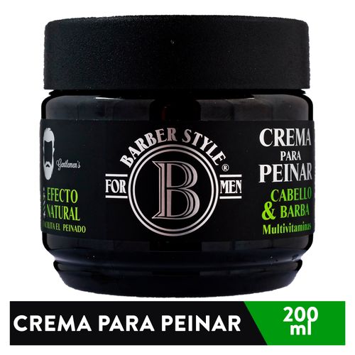 Crema Para Cabello Barba Barber Style 200 ml