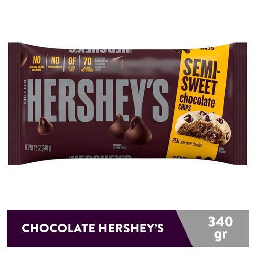 Chocolate Hersheys Chips Semi Swee 340 g