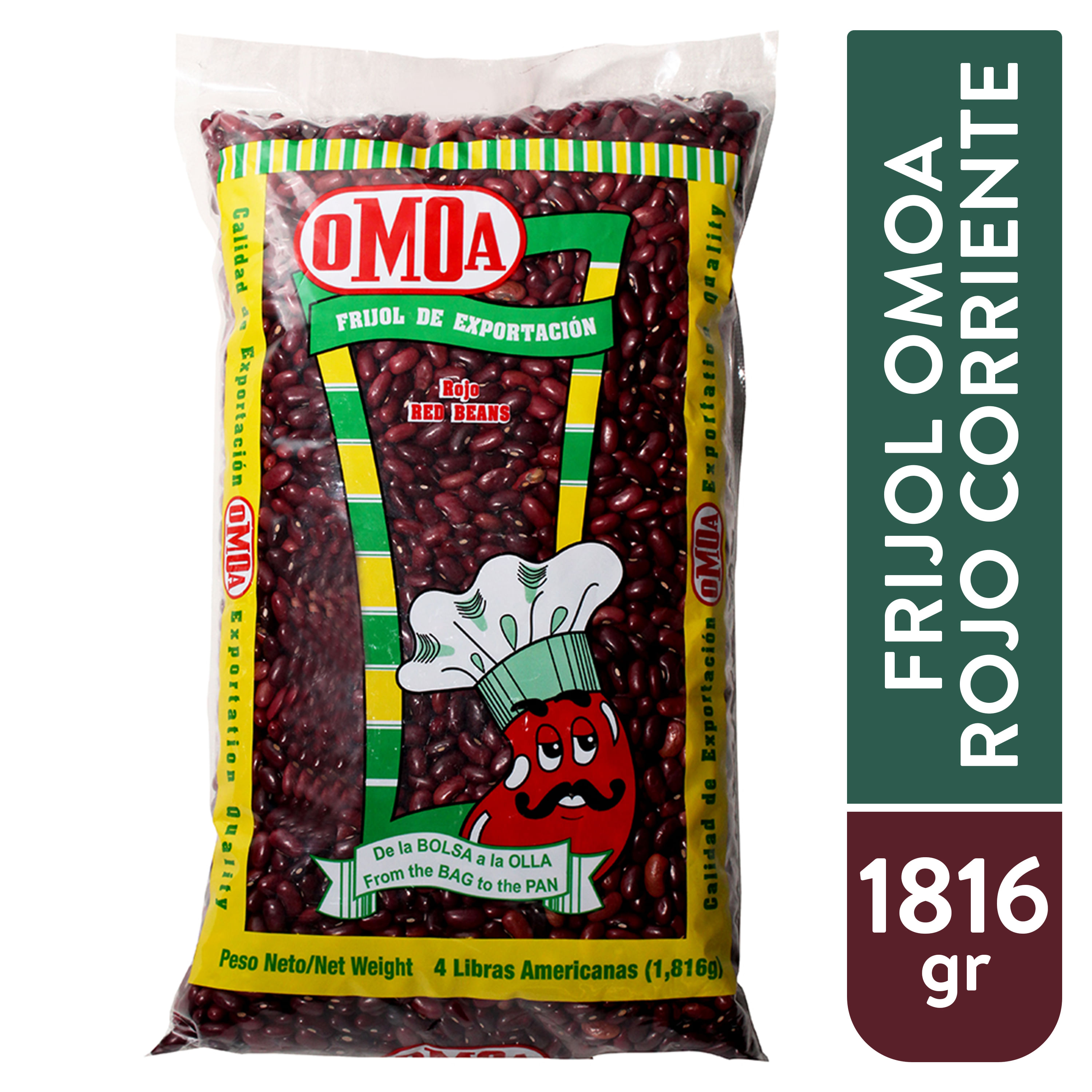 Comprar Frijol Omoa Rojo Coriente 1816 g | Walmart Salvador