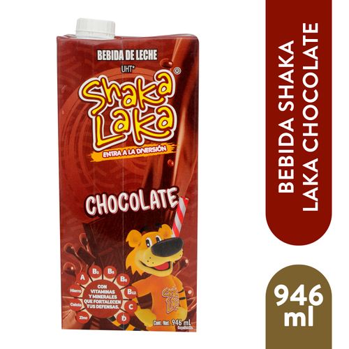 Bebida Leche Shaka Laka Sabor Chocolate - 946 ml