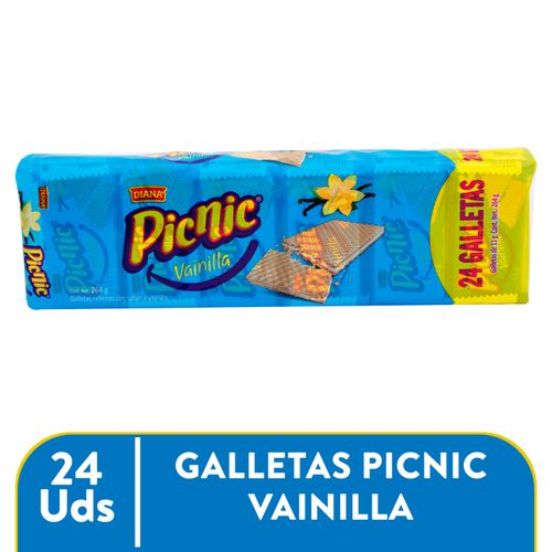 Galleta Diana Picnic Sabor A Vainilla - 312 g