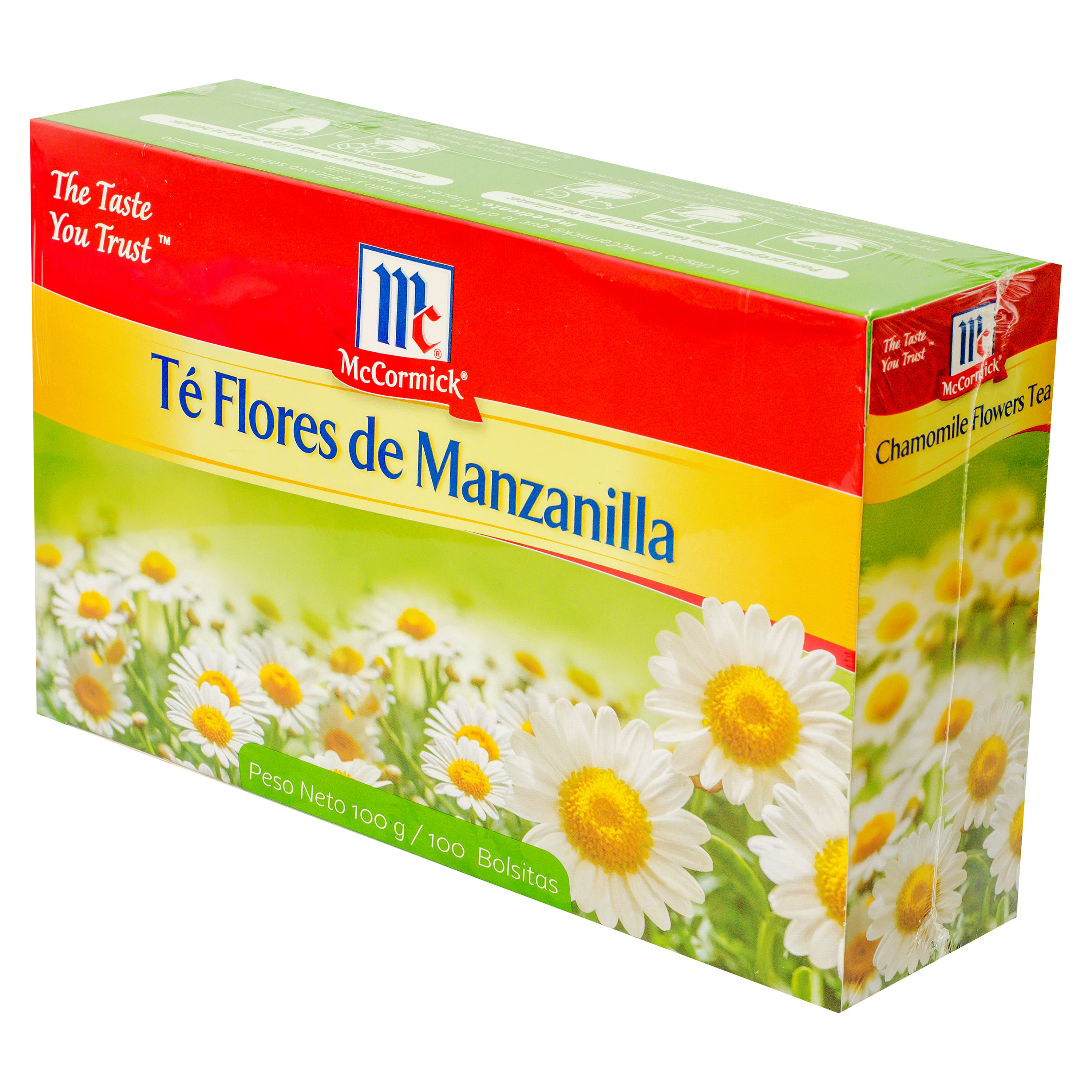 Té McCormick manzanilla y anís 20 sobres