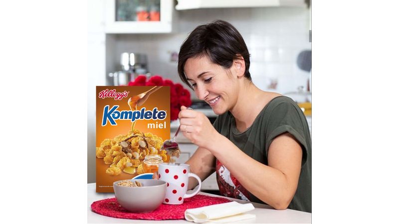 KELLOGS KOMPLETEHONEY 415G CEREAL SHIPS ONLY TO CANADA & USA 