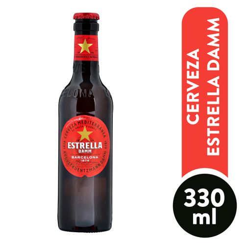 Cerveza Estrella Damm Mediterranea 330 ml