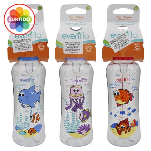 Biberon Evenflo Acuario 8 Oz Para Bebe