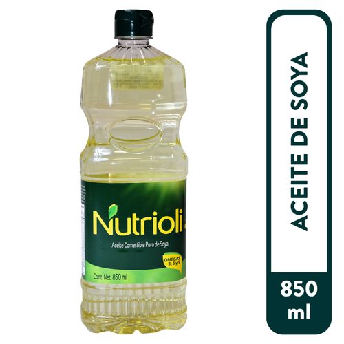Aceite De Soya Nutrioli Pet - 850Ml
