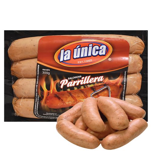 Salchicha La Única Parrillera Queso - 300 g