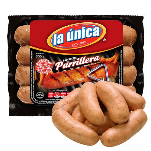 Salchicha La Única Parrillera Ahumada - 300Gr