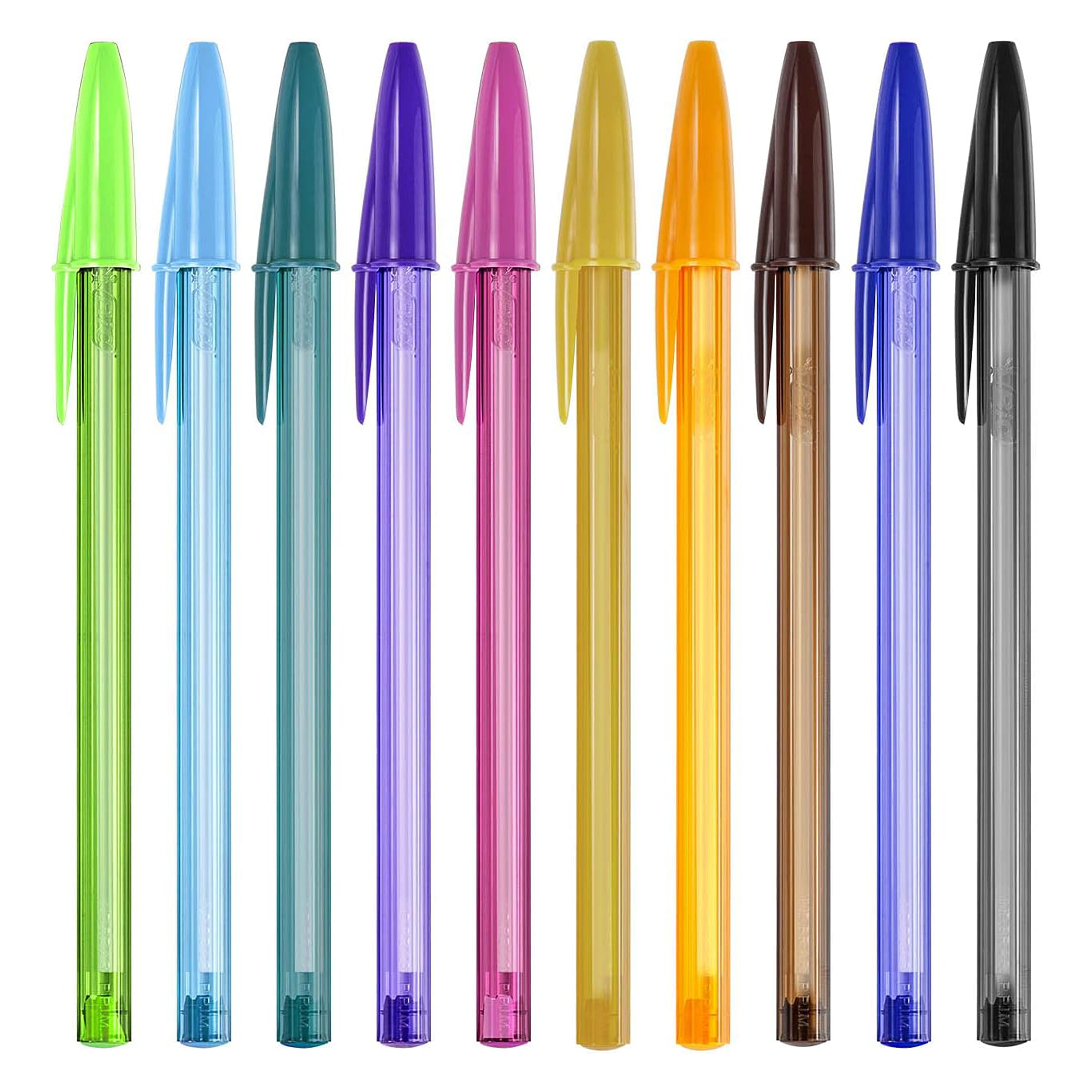 Bolígrafos Bic Extra Grueso Multi 10pz, Bolígrafos