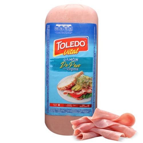 Jamón Toledo Tipo Virginia De Pavo - 4140 g