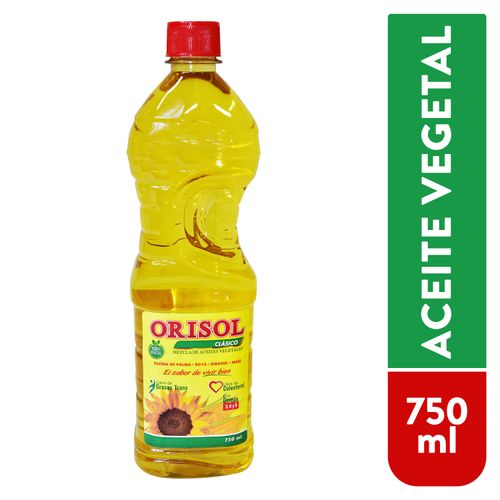 Aceite Orisol Clasico Botella - 750 ml