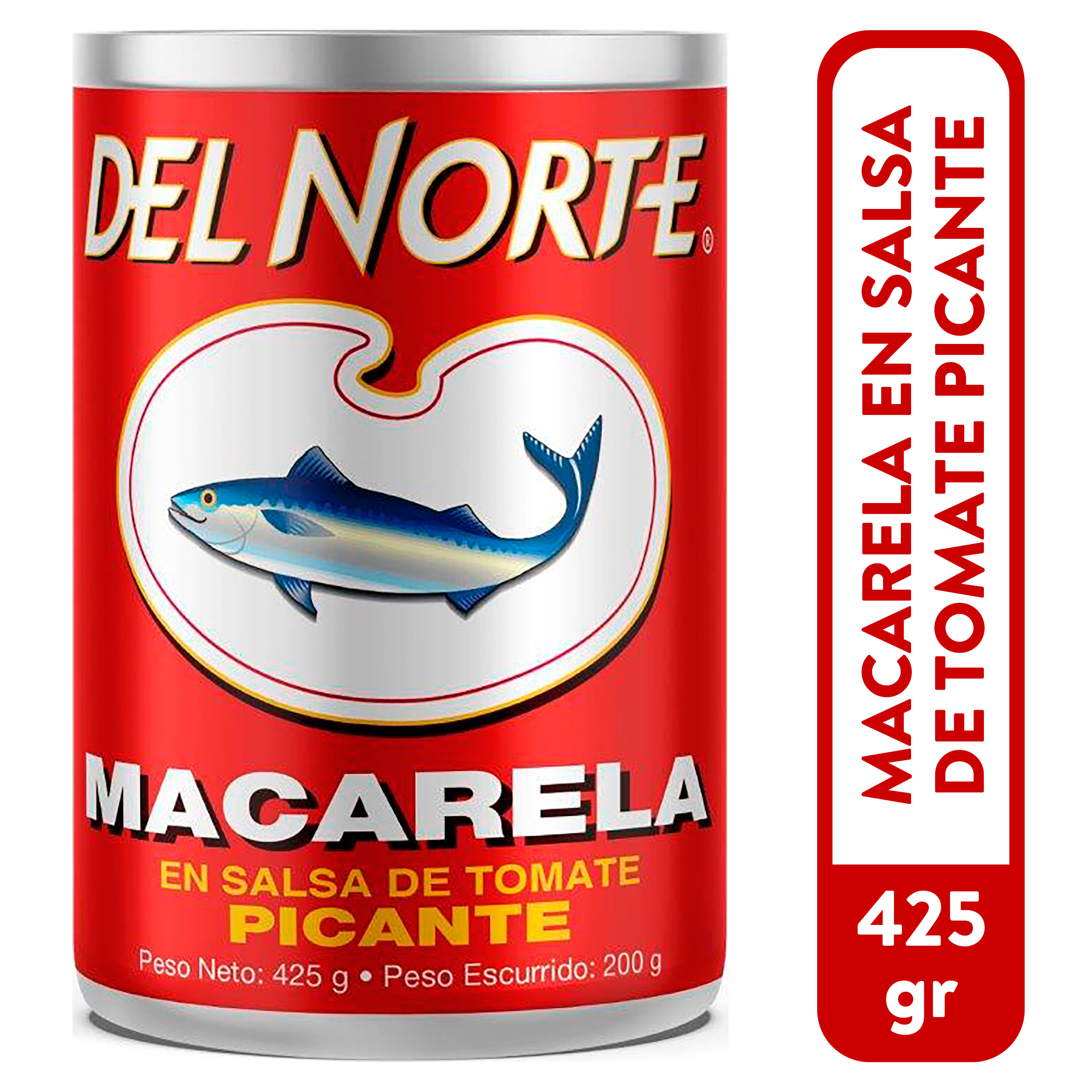 Comprar Macarela Del Norte Tomate Picante - 425 g | Walmart Salvador