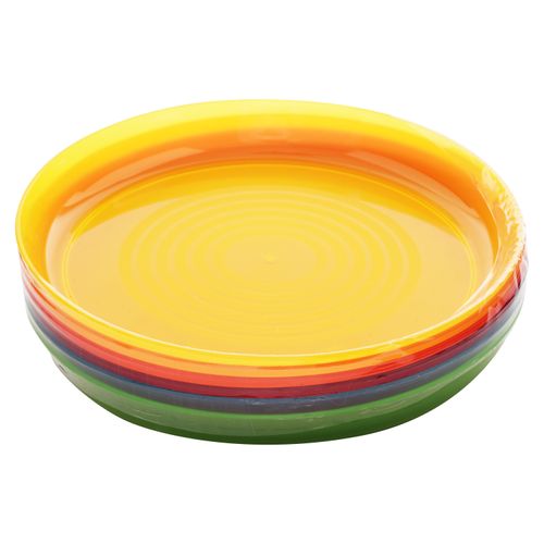 Set Plato Mainstays Plano Plàstico - 6 Pz
