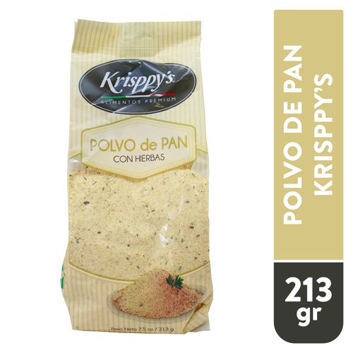 Polvo De Pan Krisppys Con Hierbas - 213 g