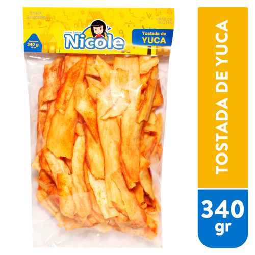 Tipicos Nicol Snak Saludable De Yuca - 340 g