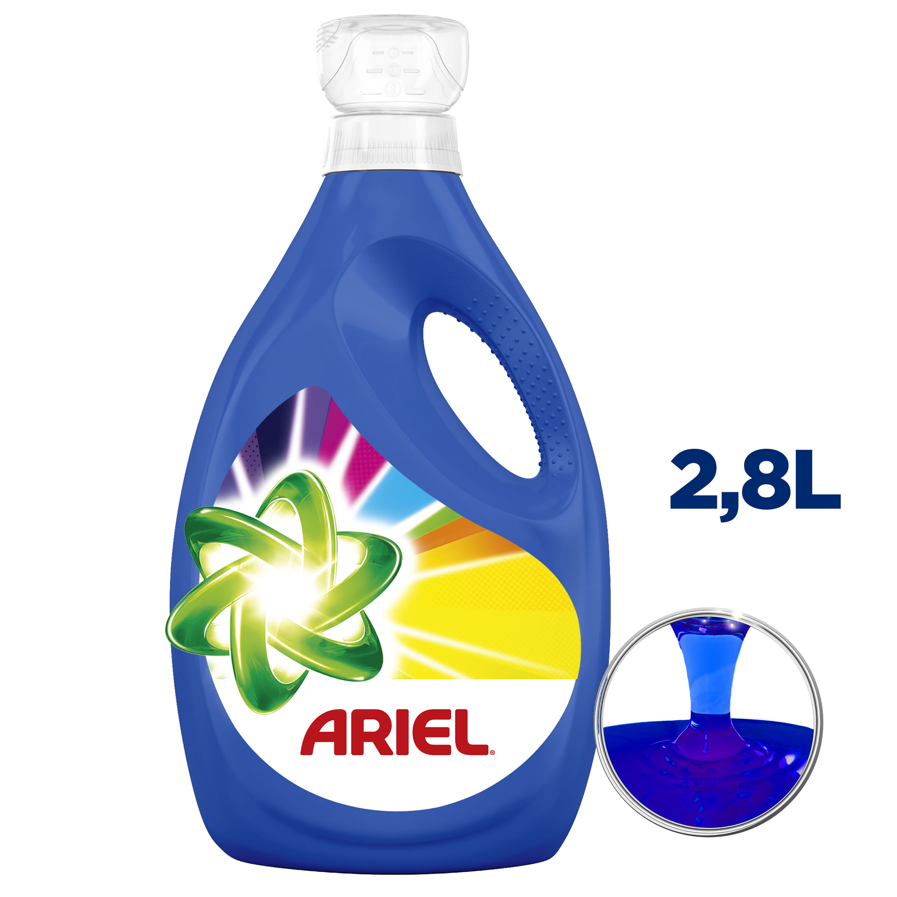 Ariel Detergente líquido Matic para carga frontal, 2 litros