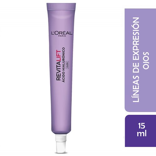 Contorno Ojos Hidratante L'Oréal París Revitalift Acido Hialurónico - 15 ml