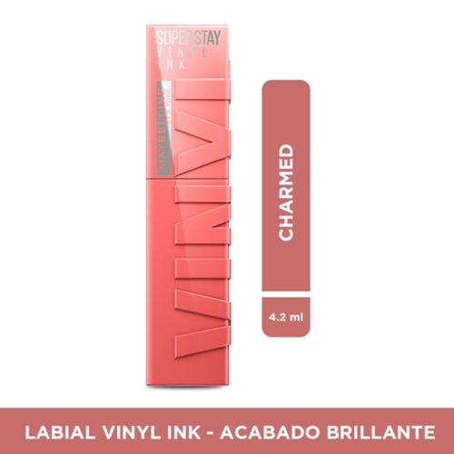 Labial Líquido Maybelline Ny Vinyl Ink Nudes Charmed - 4.2ml