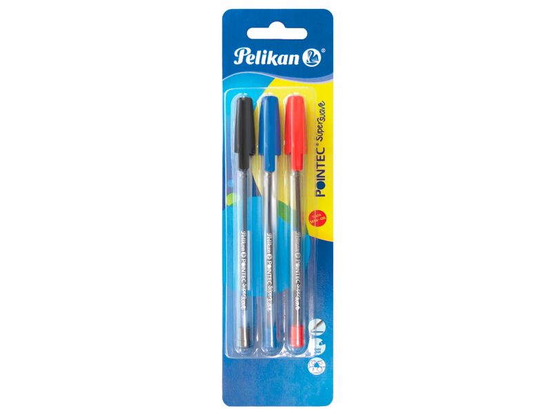 Boligrafo-Pelikan-Pointec-Colores-Azul-Negro-Rojo-3-Unidades-1-6367