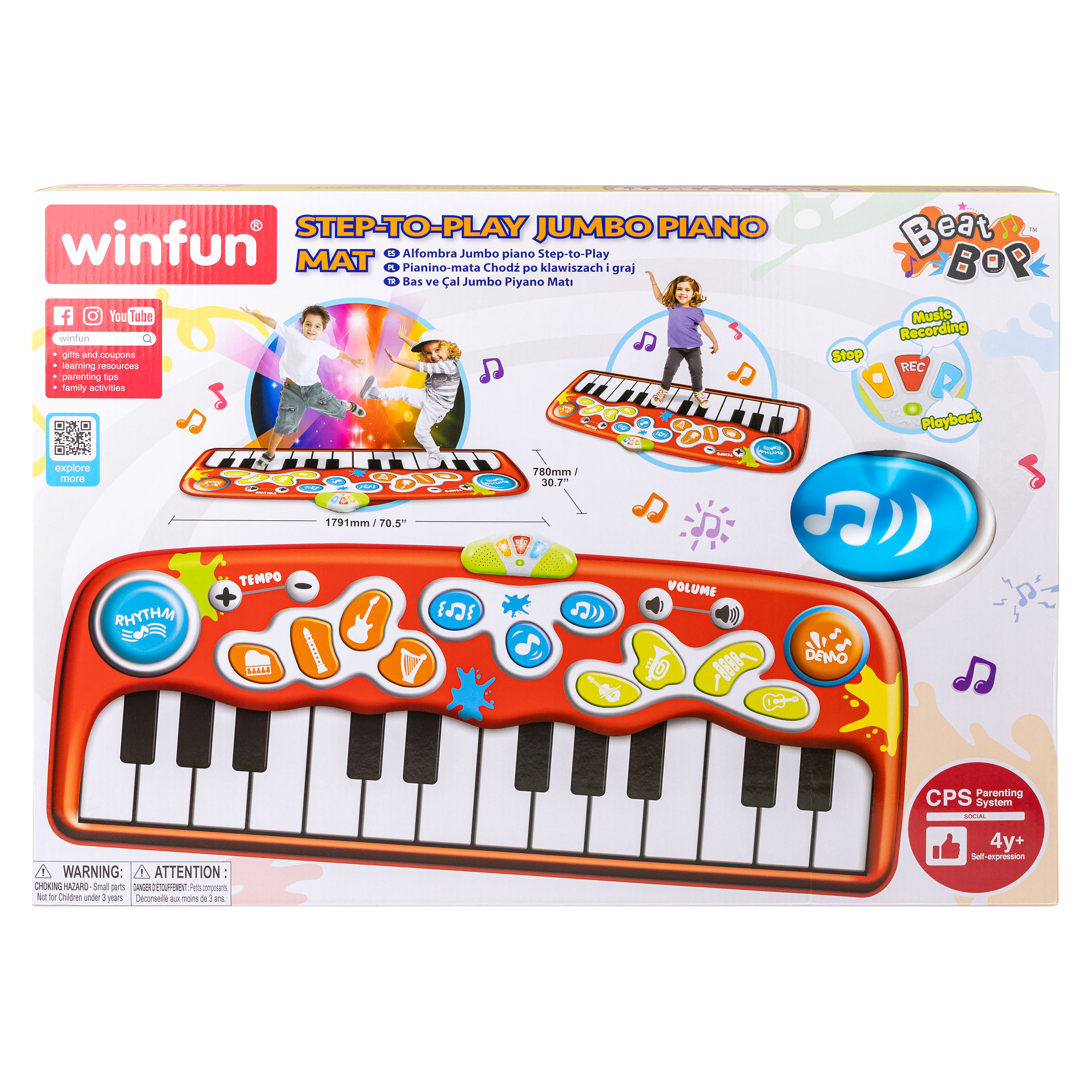 Comprar Piano infantil Winfun