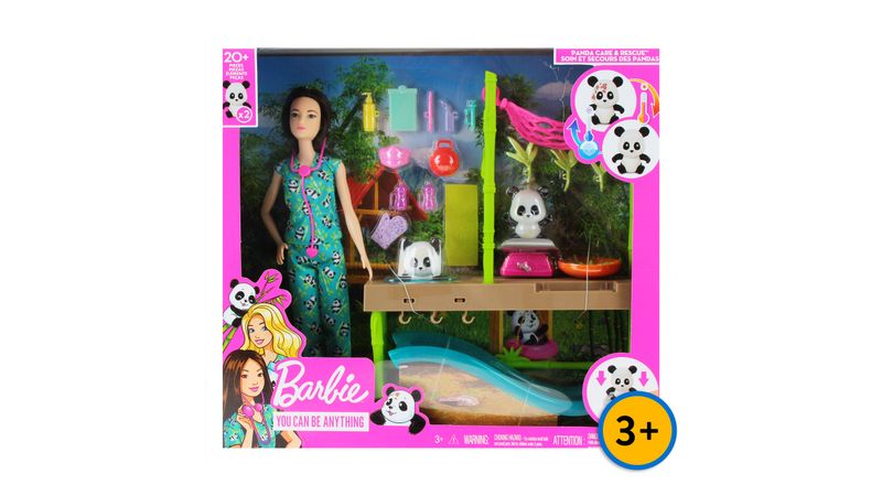 Barbie cuidadora de discount pandas