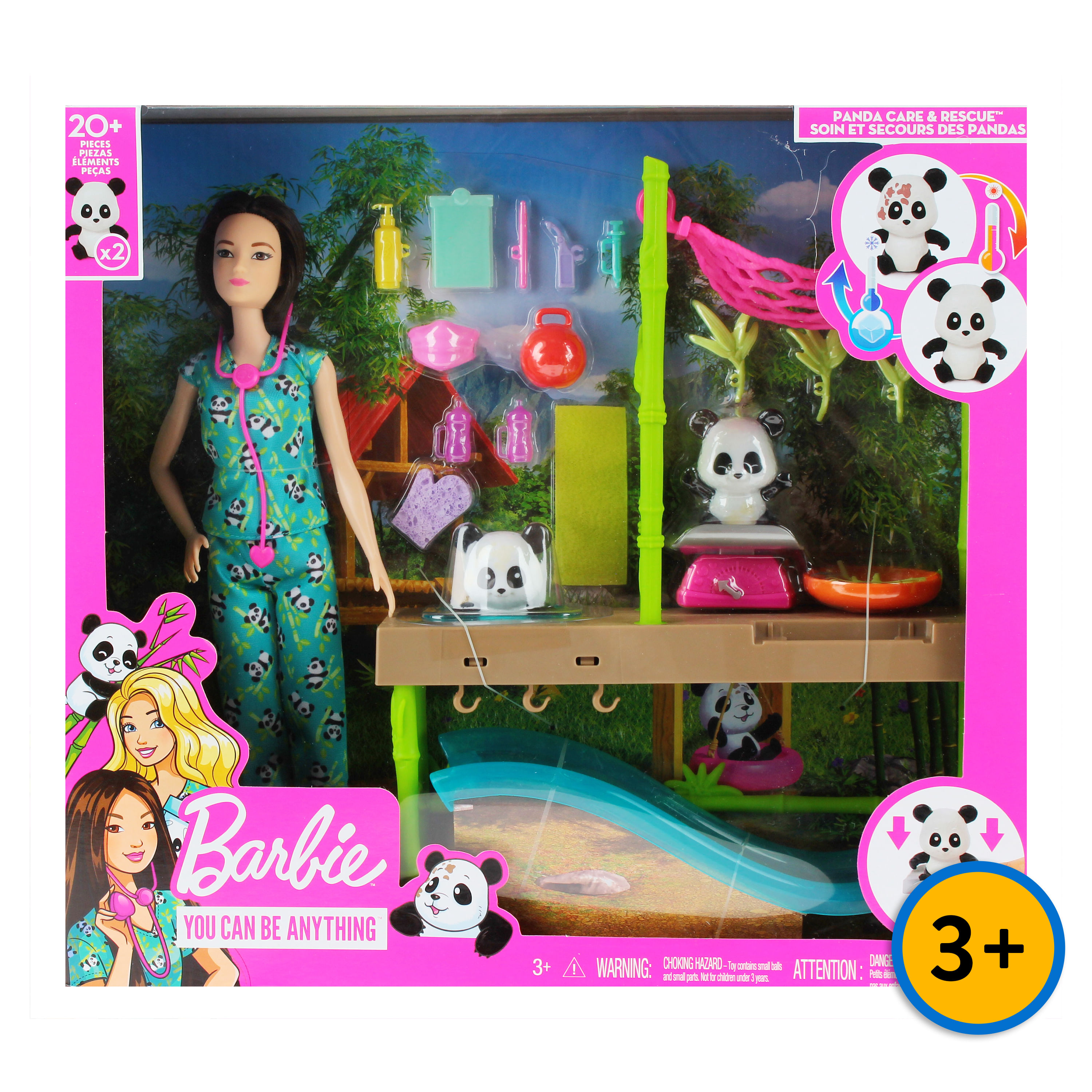 Barbie cuidadora best sale de pandas