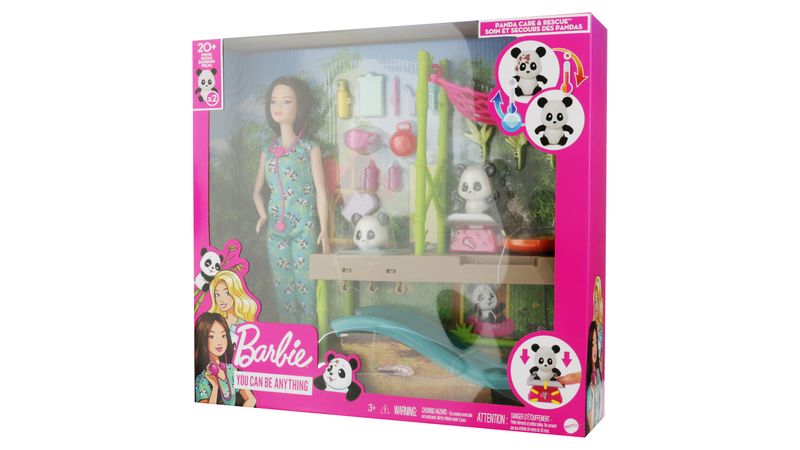 Barbie cuidadora de discount pandas