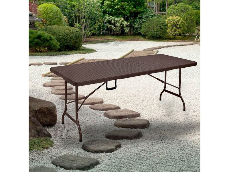 Mesa-Maisntays-Resina-Plegable-Acabado-Rattan-180cm-4-14455