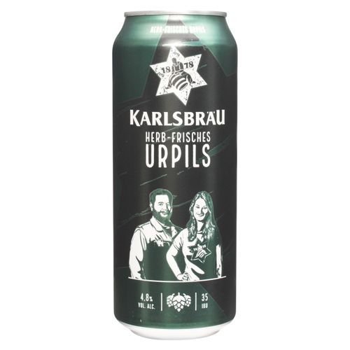 Cerveza Karlsbrau Urpils 4.8 Alc 500 ml