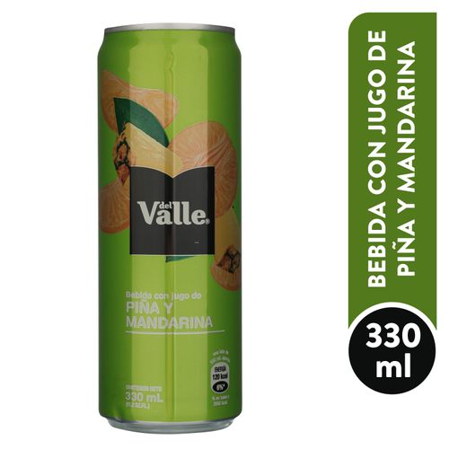 Refresco Jugo Del Valle piña mandarina lata - 330 ml