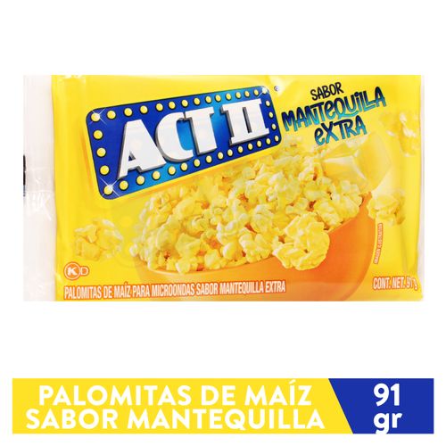 Palomitas Act Ii Natural 91 g