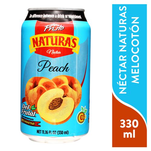 Nectar Naturas Melocoton Lata 330 ml