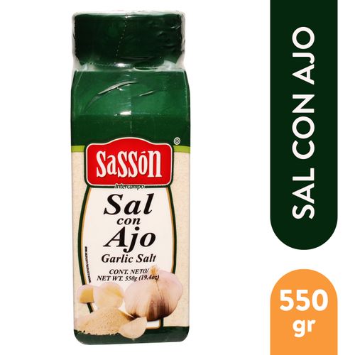 Sal Sasson De Ajo 550 g