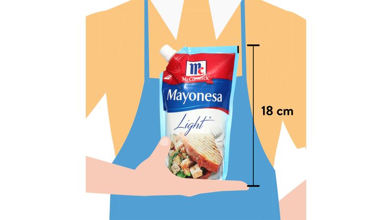 Mayonesa Mccormick Light Doy Pack - 350 gr