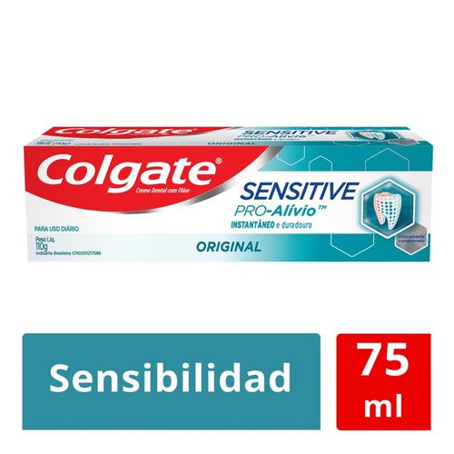 Pasta Dental Sensitiva Colgate Sensitive Pro-Alivio Original - 75ml