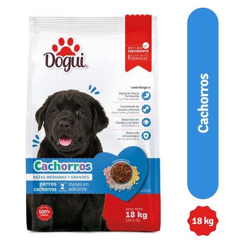 Alimento Dogui Perro Cachorro, Razas Medianas Y Grandes,  2 Meses En Adelante - 18kg