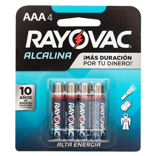 Bateria Alcalina Rayovac Aa4 Aaa4