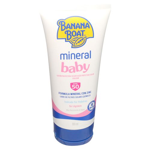 Bloqueador Banana Boat Mineral Baby F50 - 180 g