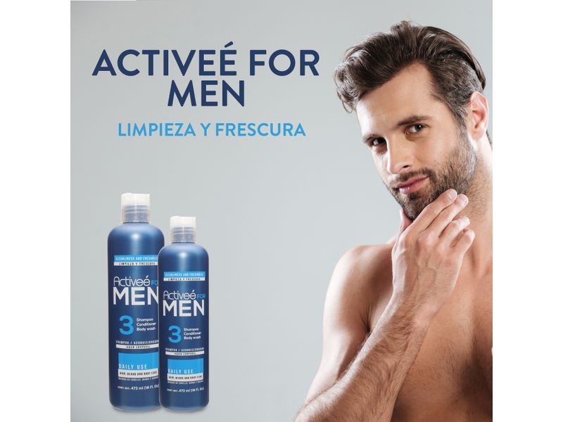 Comprar Activee Men Shampoo 3en1 472 Ml Walmart Salvador