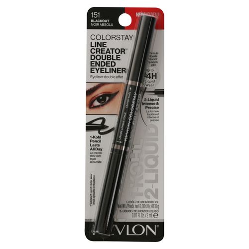 Delineador de ojos Revlon colorstay líquido negro 151 - 2 ml