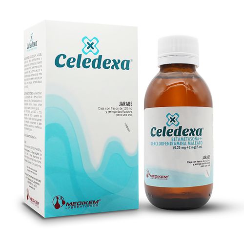 Jarabe Celedexa 0.25/2.0/5Mg - 120 ml